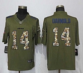 Nike Jets 14 Sam Darnold Green Salute To Service Limited Jersey,baseball caps,new era cap wholesale,wholesale hats
